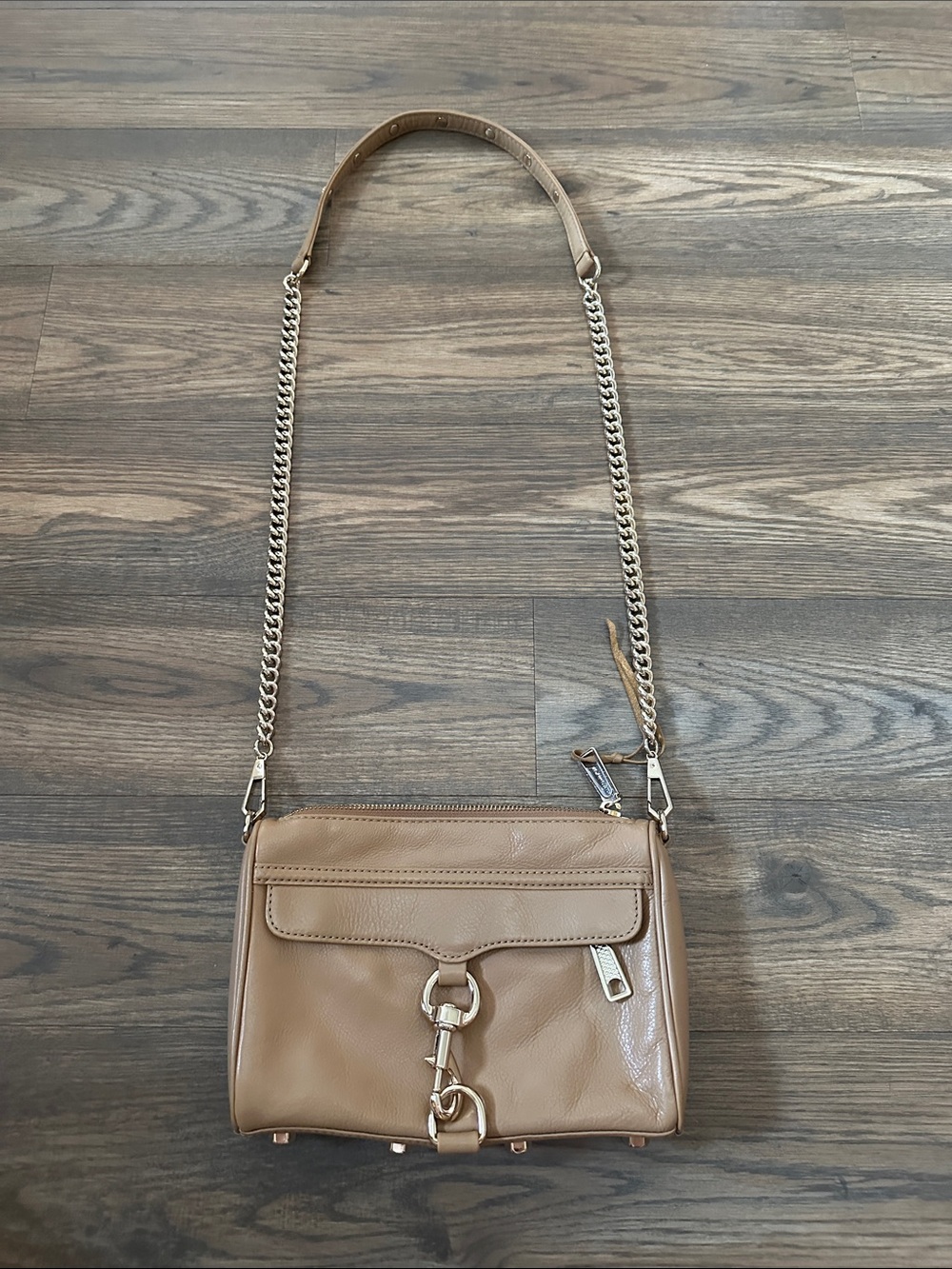 Rebecca Minkoff camel crossbody bag